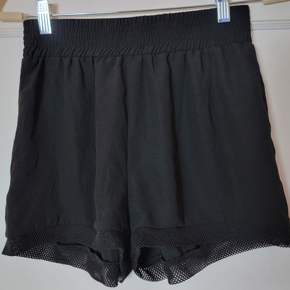UO | Silence + Noise Mesh Trim Boxing Shorts, Size S